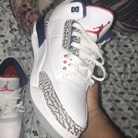 Air Jordan True Blue 3’s - Picture 4 of 4